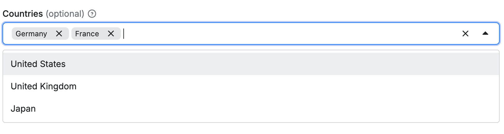Apify Actor input schema - multiselect with predefined values